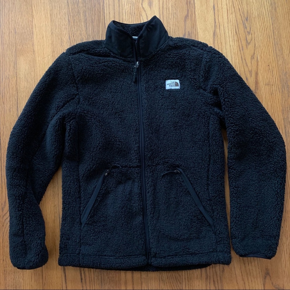 Black Northface Campshire Full-Zip Jacket in Small
